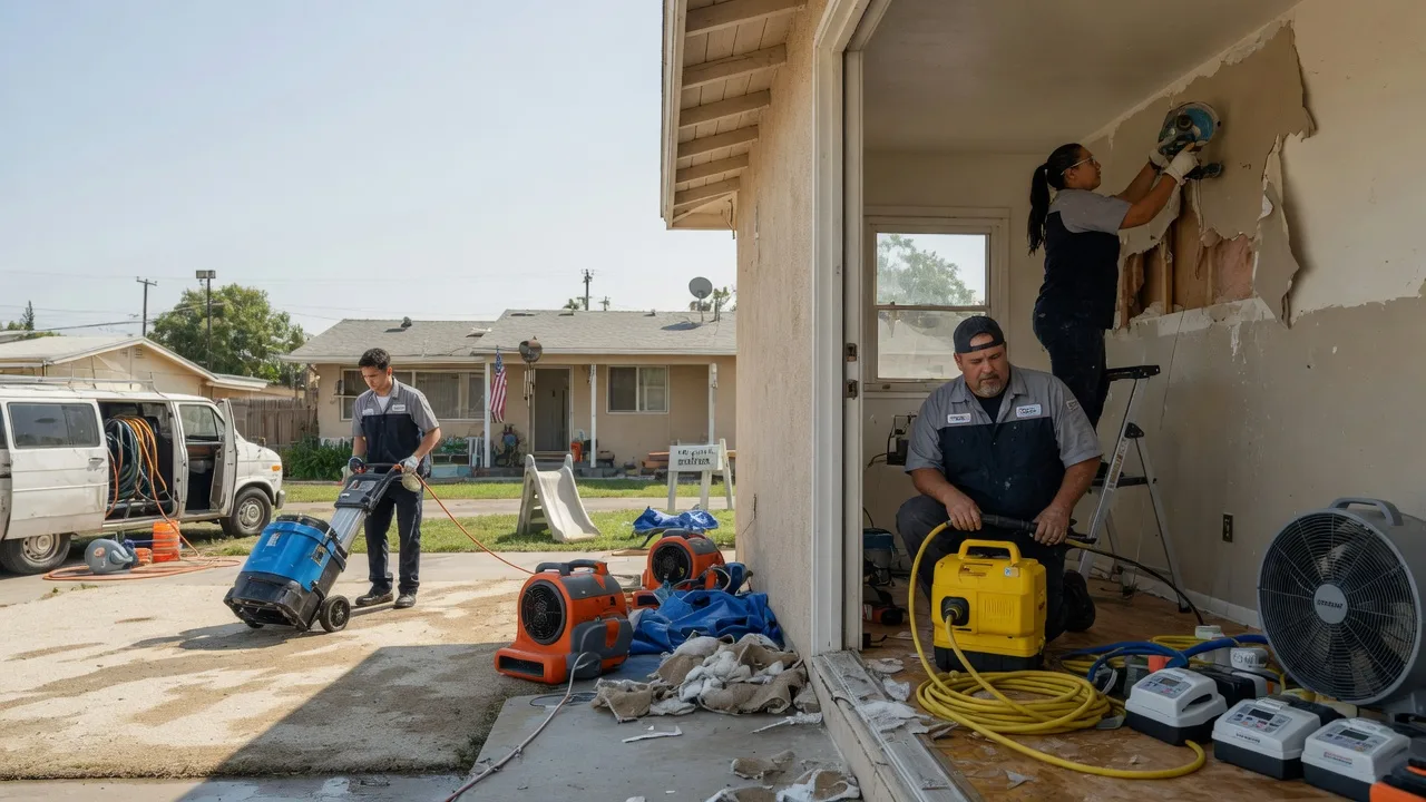 Water Damage Restoration in Wheatland, CA near me